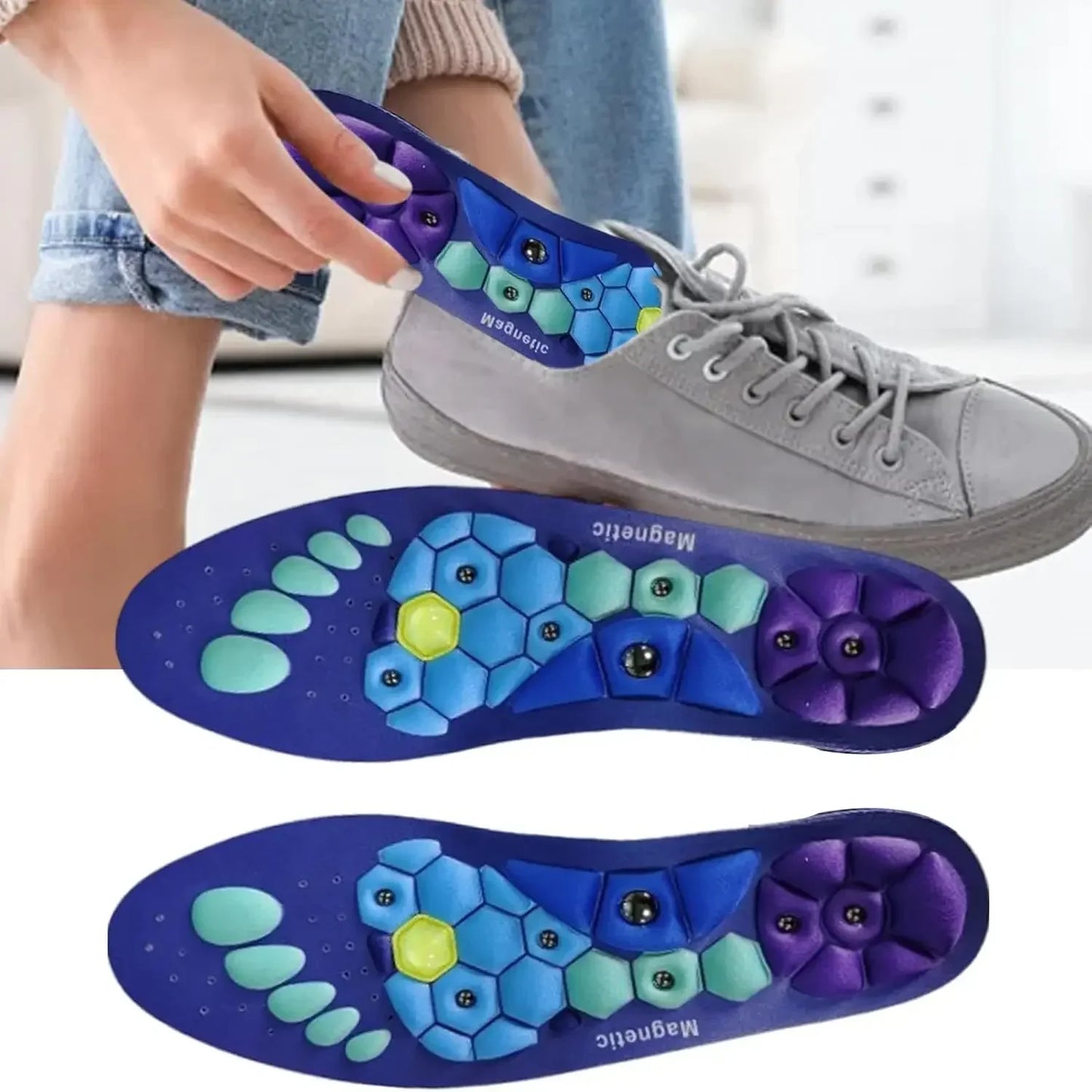 Magnetic Insoles - Foot Pain Relief & Wellness